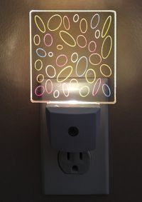 nightlight with an artistic touch